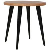 Prelude Suede Chairside Table