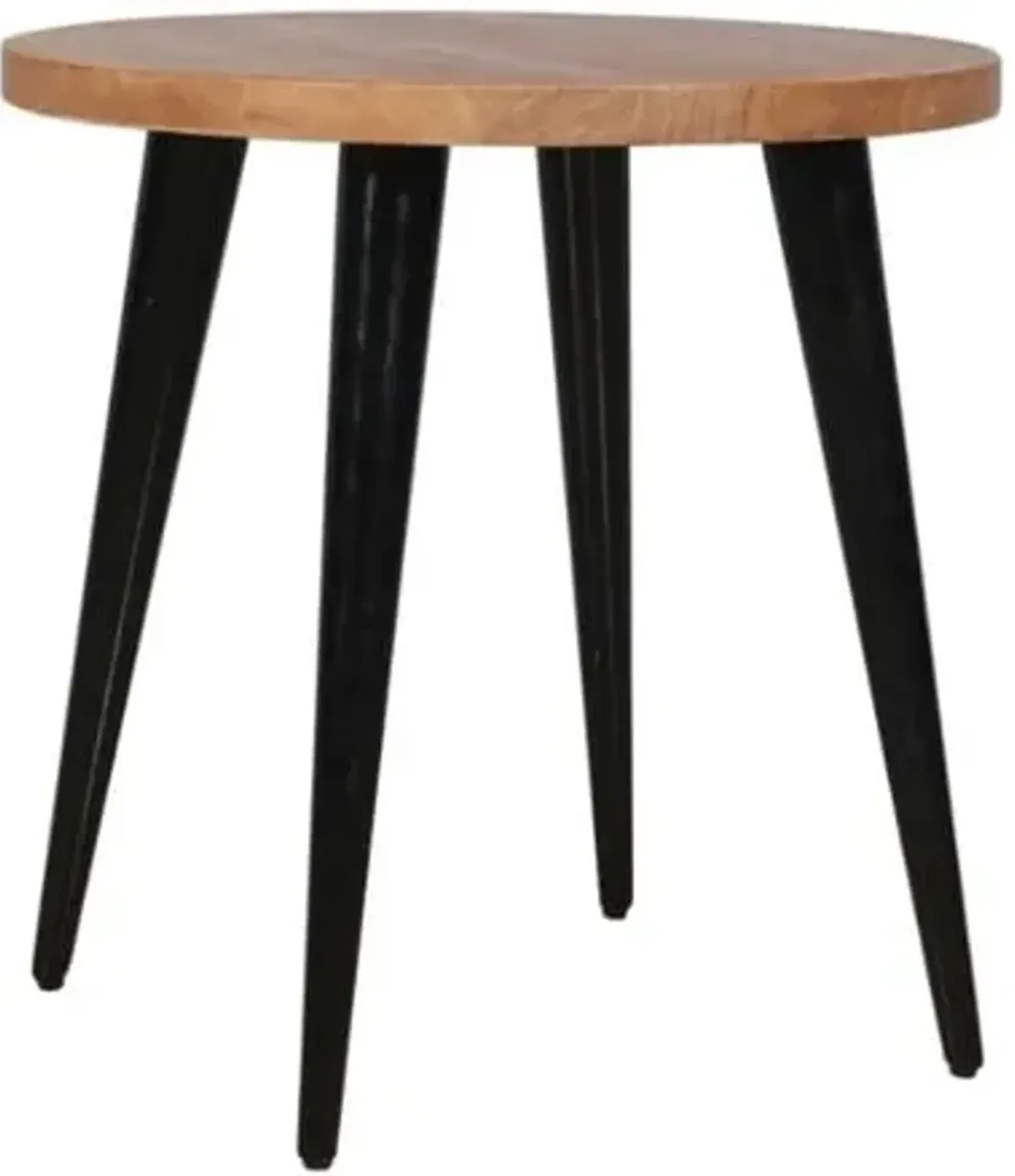 Prelude Suede Chairside Table