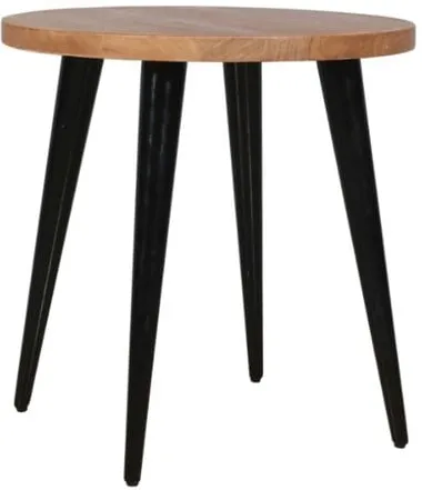 Prelude Suede Chairside Table