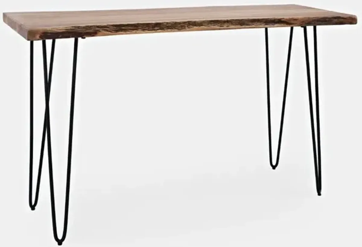 Live Edge Natural Sofa Table Table