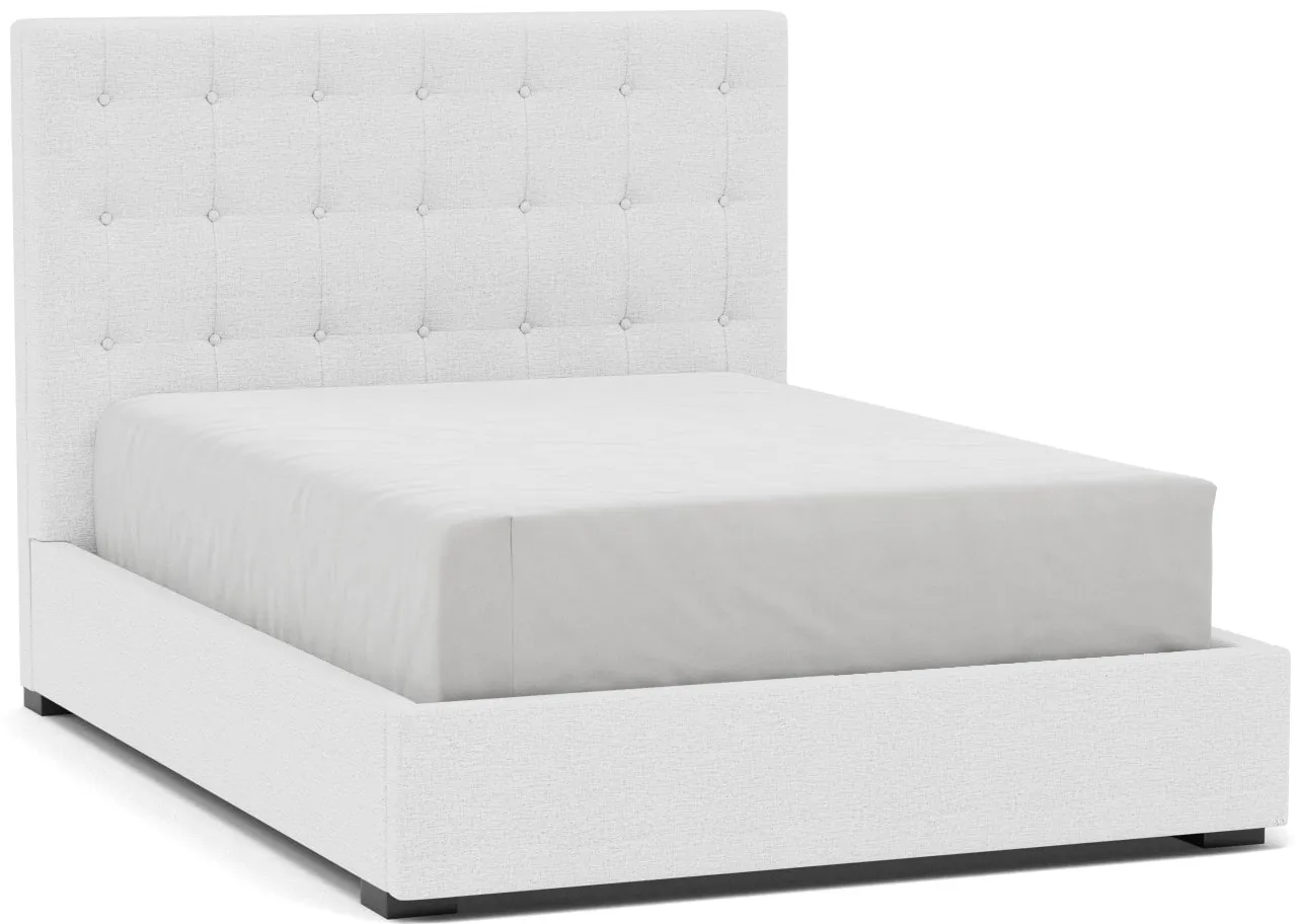 Abby Queen Upholstered Bed in Tech Pebble