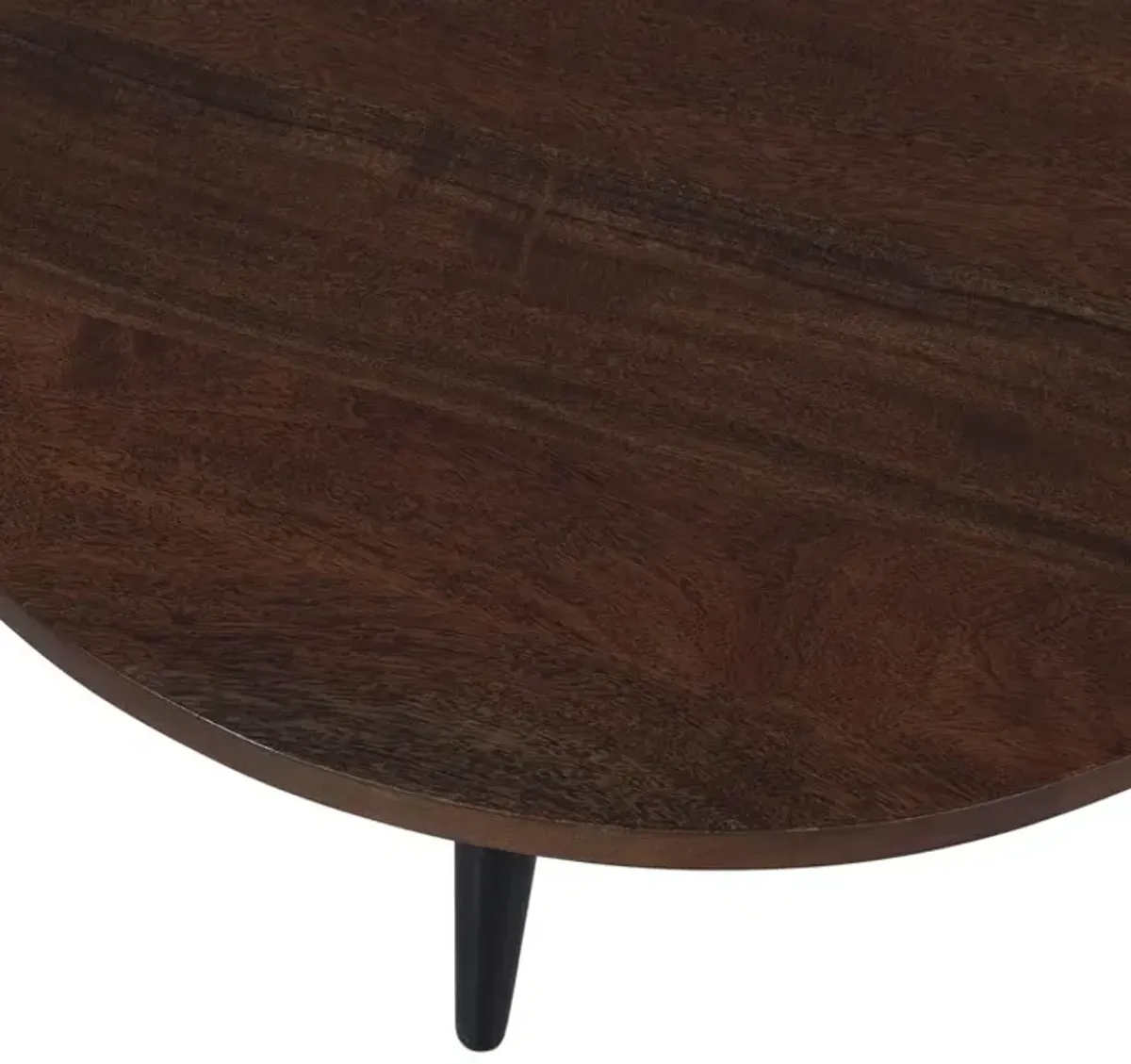 Prelude Walnut Round Cocktail Table