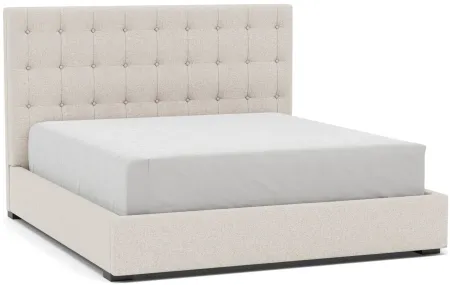 Abby King Upholstered Bed in Merit Dove