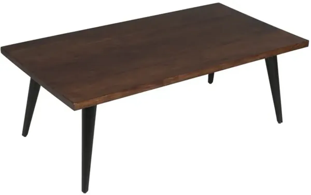 Prelude Walnut Rectangle Cocktail Table