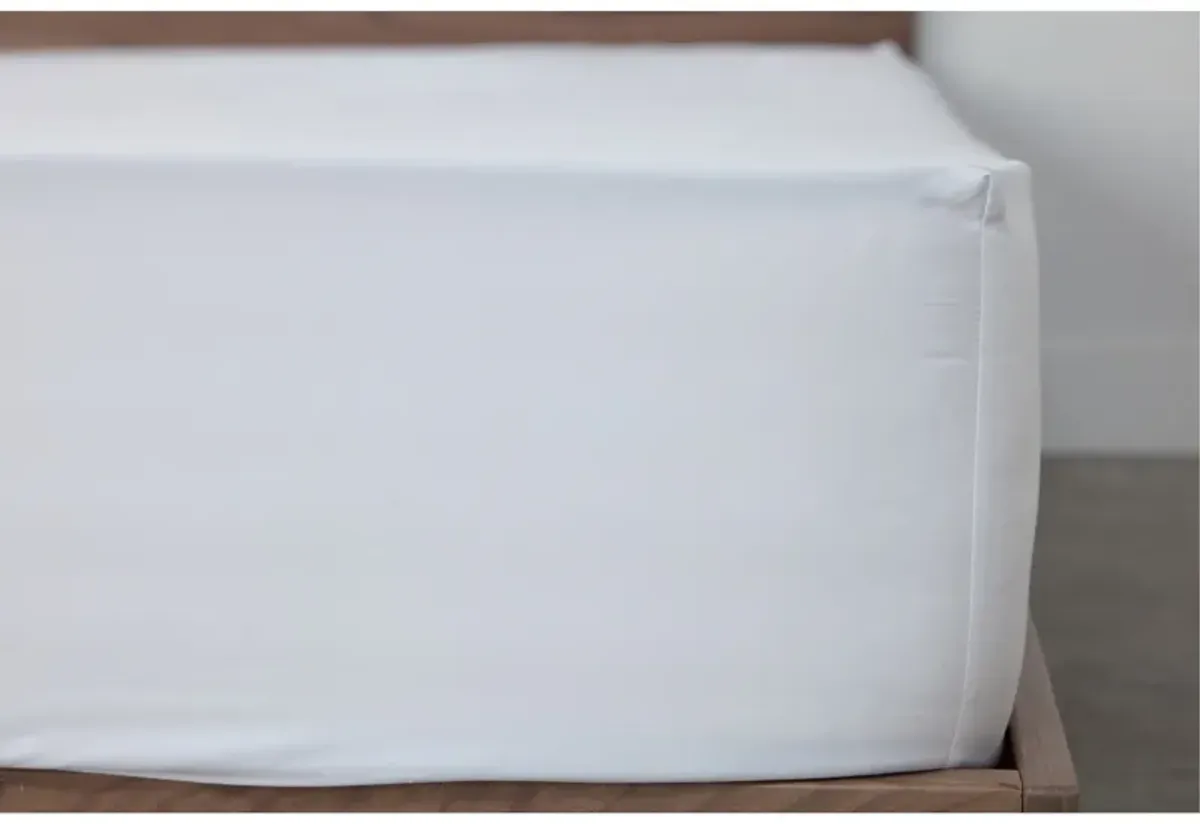 Avocado Organic Cotton Twin XL Sheet Set-White