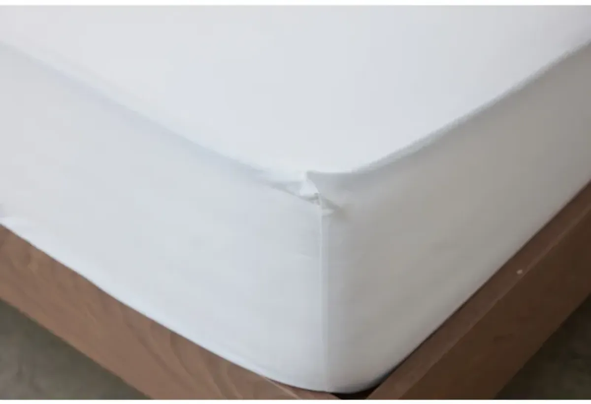 Avocado Organic Cotton Twin XL Sheet Set-White