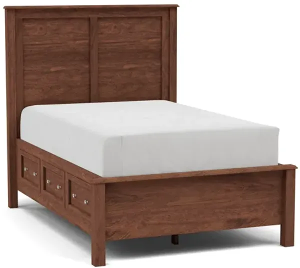 Witmer Taylor J Full Storage Bed with 52" Headboard in Finish 23