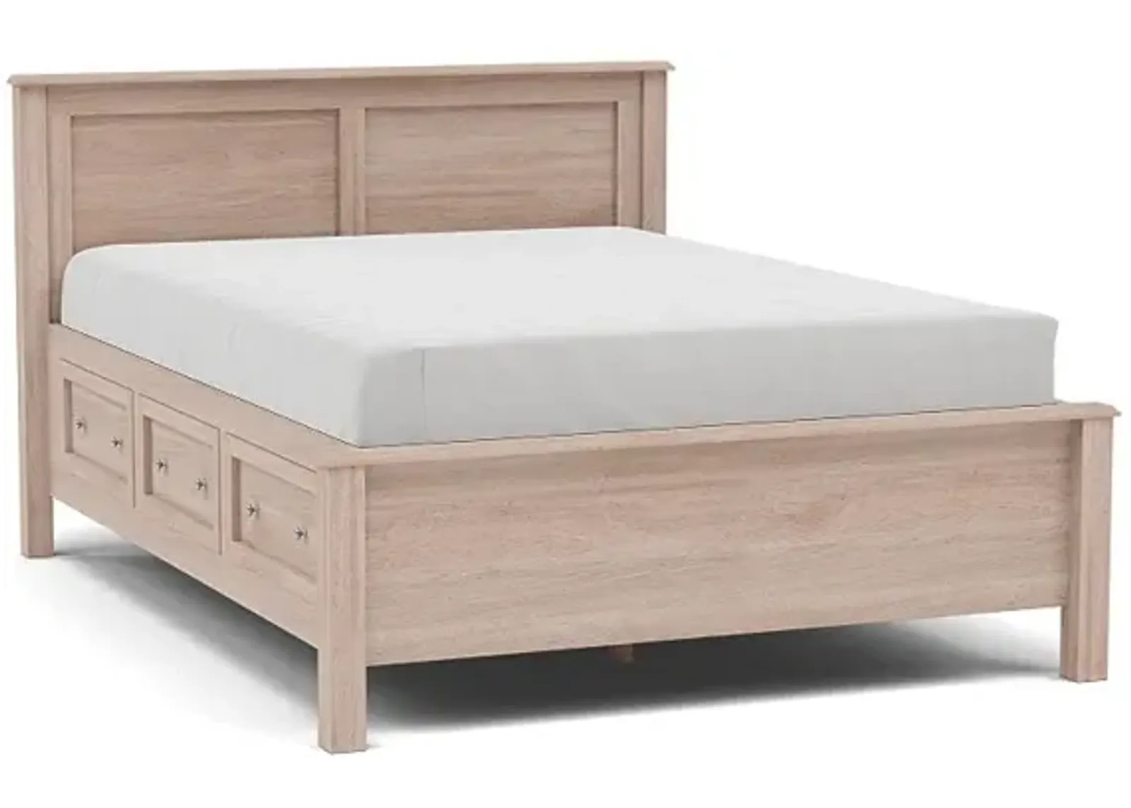 Witmer Taylor J Queen Storage Bed with 45" Headboard in Finish 39