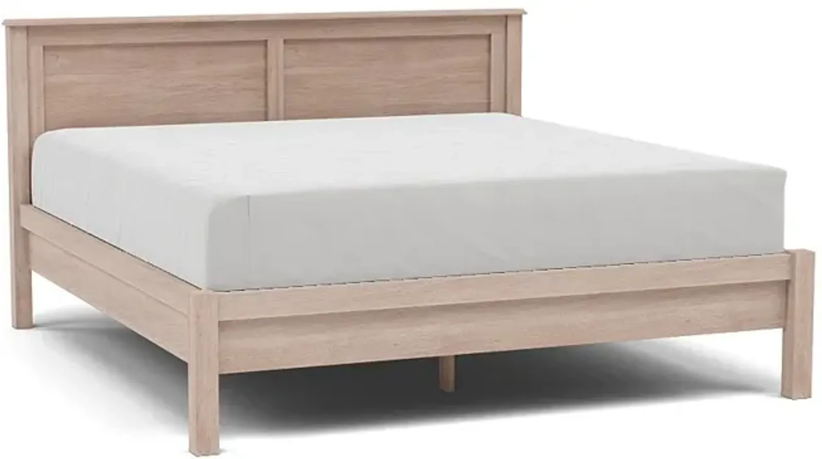 Witmer Taylor J King Panel Bed with 45" Headboard in Finish 39