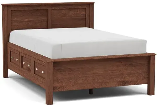 Witmer Taylor J Full Storage Bed with 45" Headboard in Finish 23