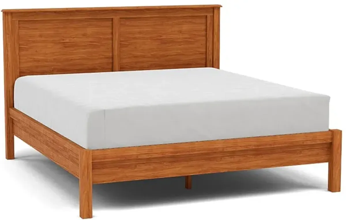 Witmer Taylor J King Panel Bed with 52" Headboard in Finish 38