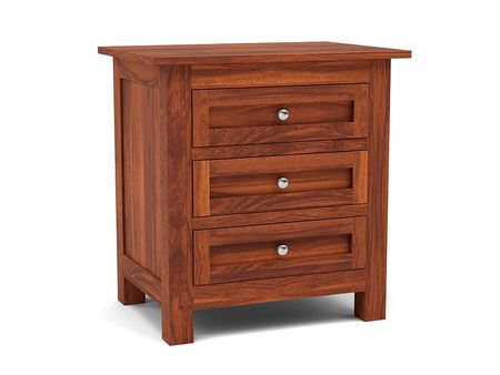 Witmer Taylor J Three Drawer Nightstand in Finish 80