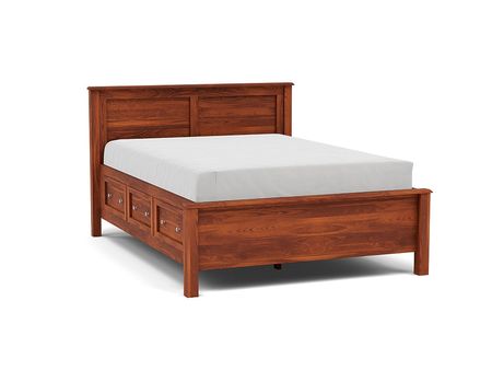 Witmer Taylor J Queen Storage Bed with 45" Headboard in Finish 80