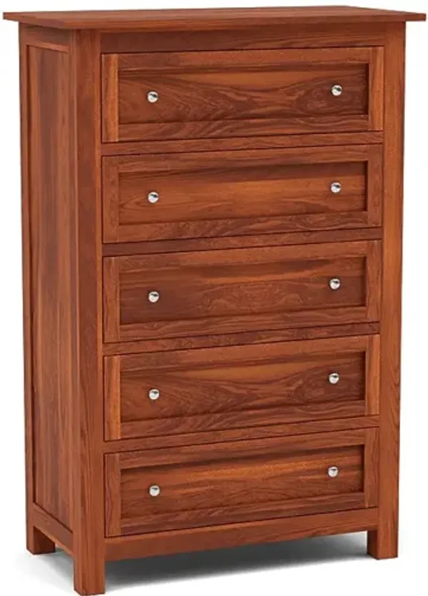 Witmer Taylor J Five Drawer Chest in Finish 80