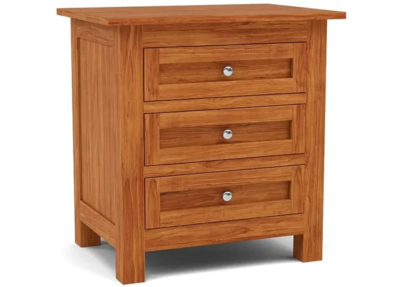 Witmer Taylor J Three Drawer Nightstand in Finish 38