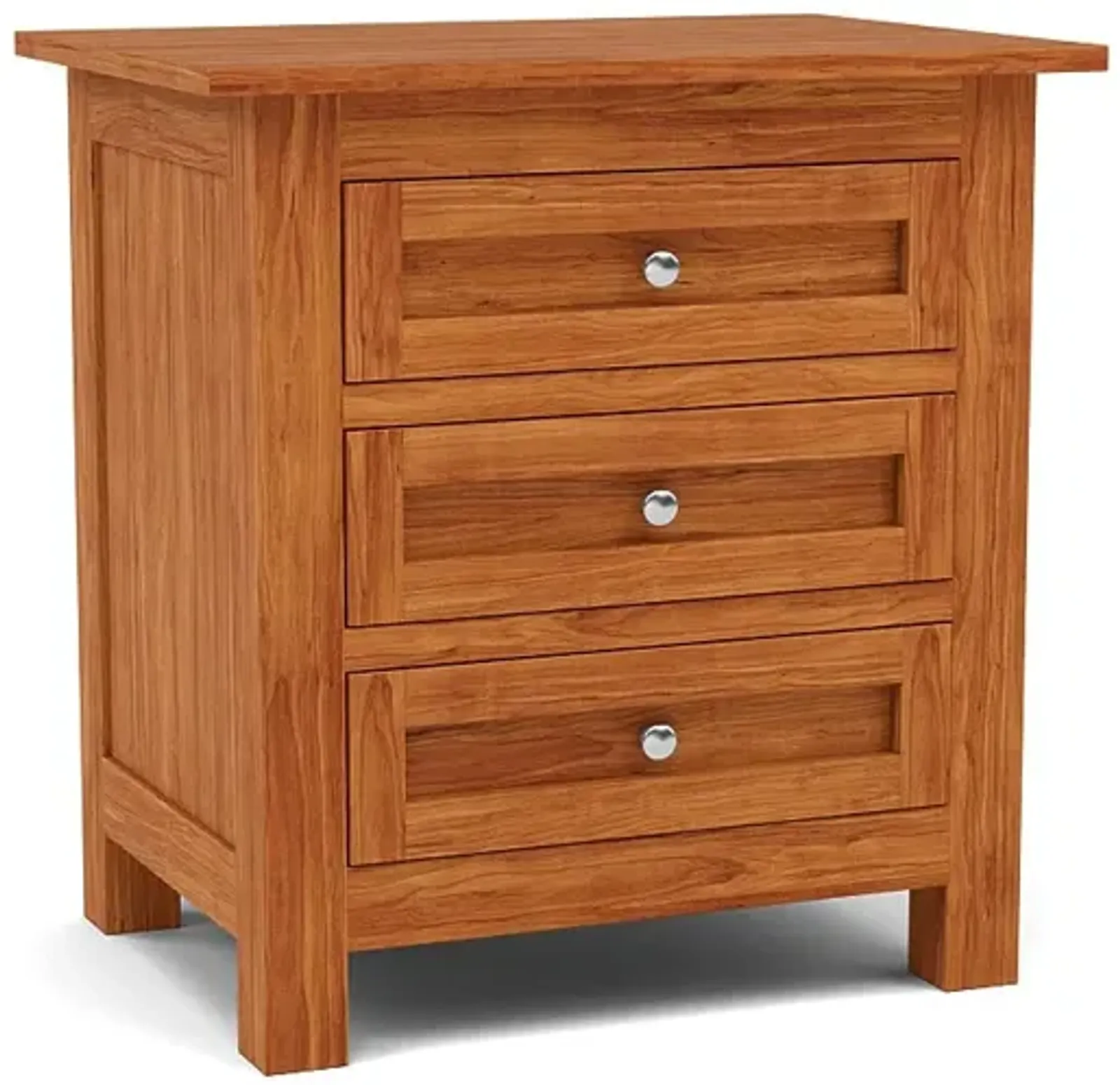 Witmer Taylor J Three Drawer Nightstand in Finish 38