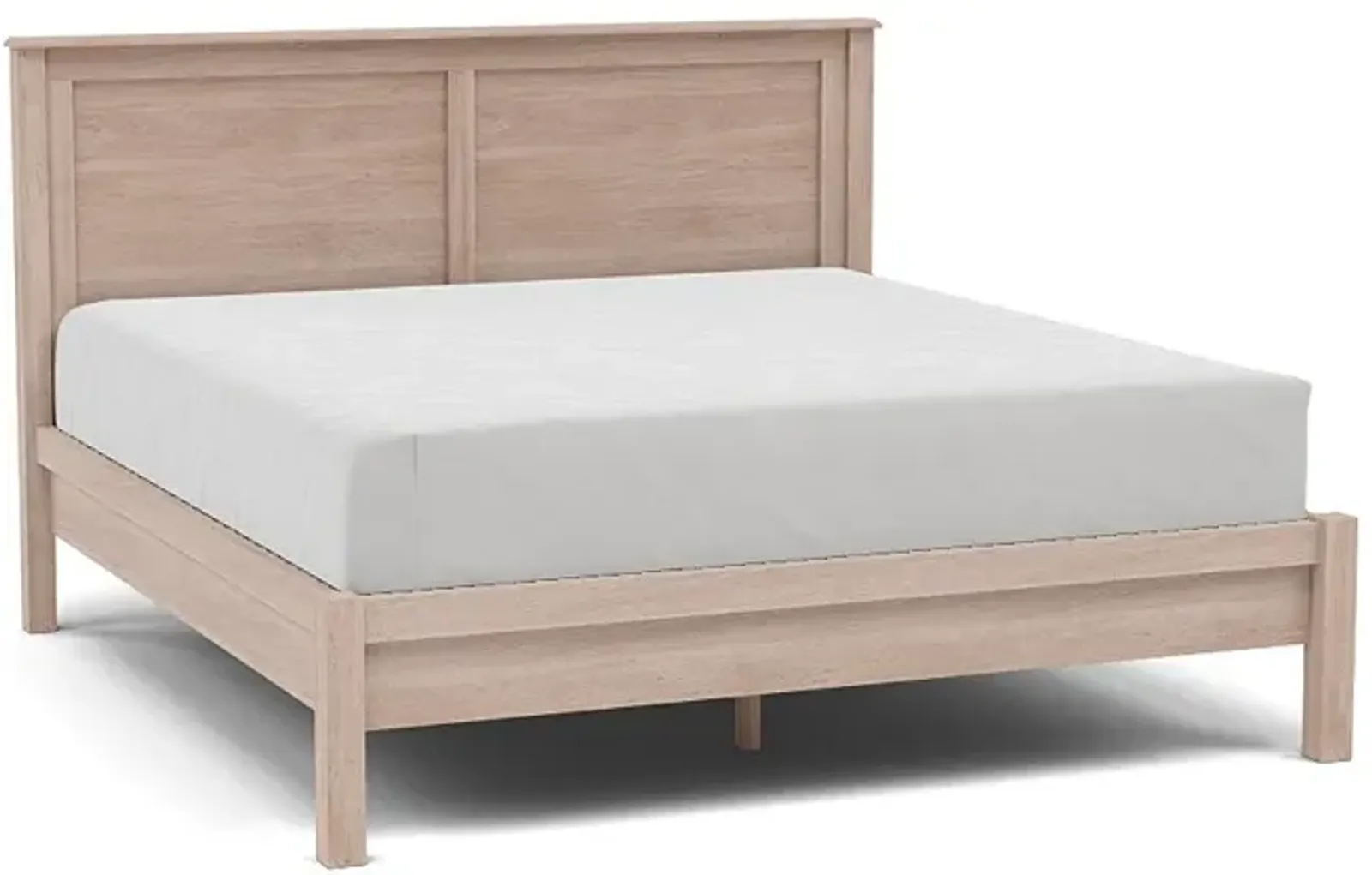 Witmer Taylor J King Panel Bed with 52" Headboard in Finish 39