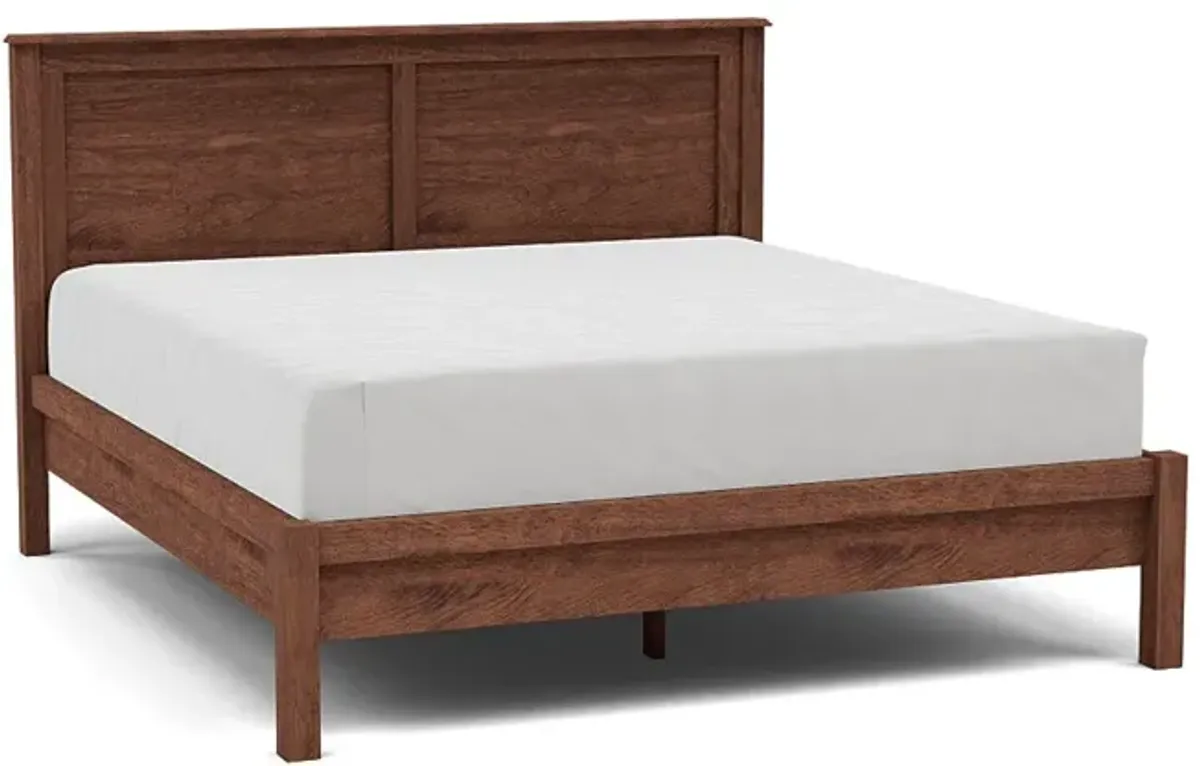 Witmer Taylor J King Panel Bed with 52" Headboard in Finish 23