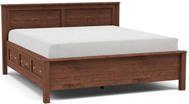 Witmer Taylor J King Storage Bed with 45" Headboard in Finish 23