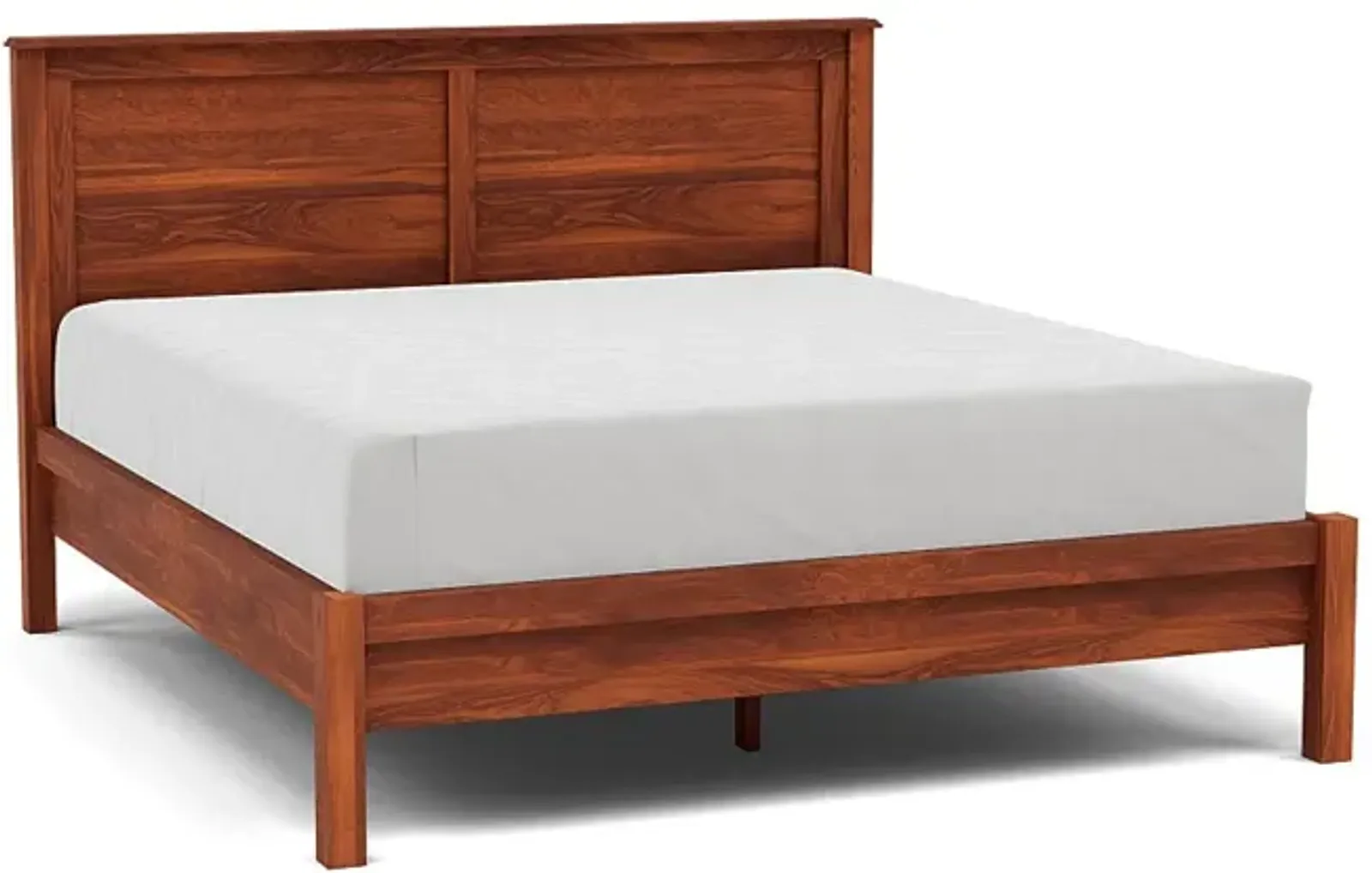 Witmer Taylor J King Panel Bed with 52" Headboard in Finish 80