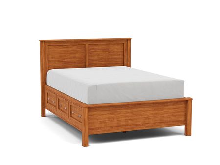 Witmer Taylor J Queen Storage Bed with 52" Headboard in Finish 38