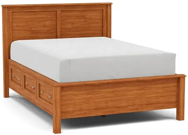Witmer Taylor J Queen Storage Bed with 52" Headboard in Finish 38
