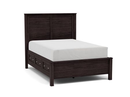Witmer Taylor J Queen Storage Bed with 52" Headboard in Finish 19