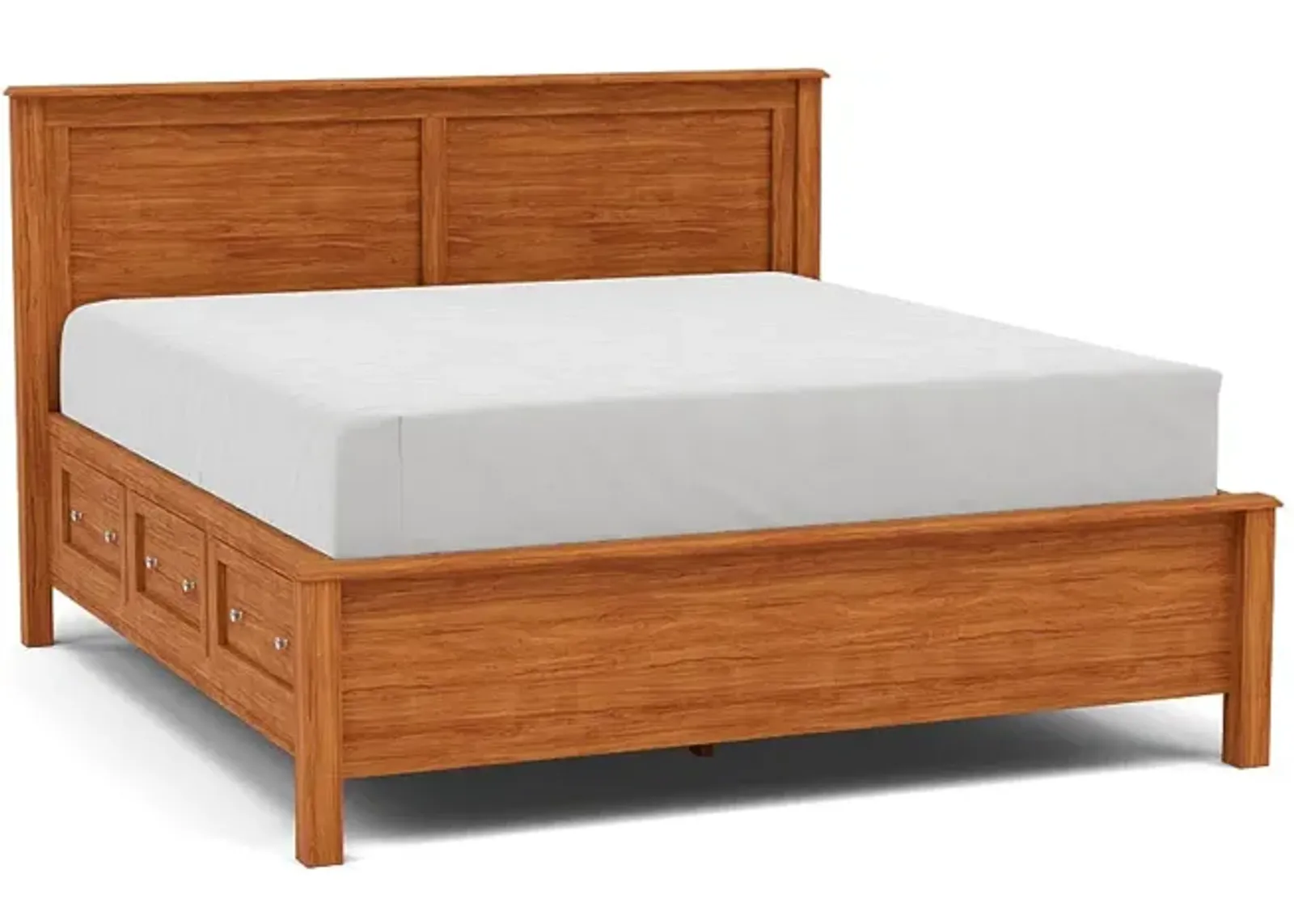 Witmer Taylor J King Storage Bed with 52" Headboard in Finish 38