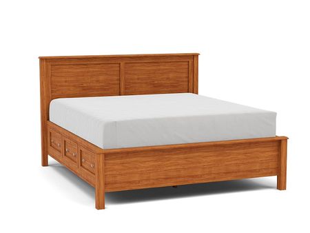 Witmer Taylor J King Storage Bed with 52" Headboard in Finish 38