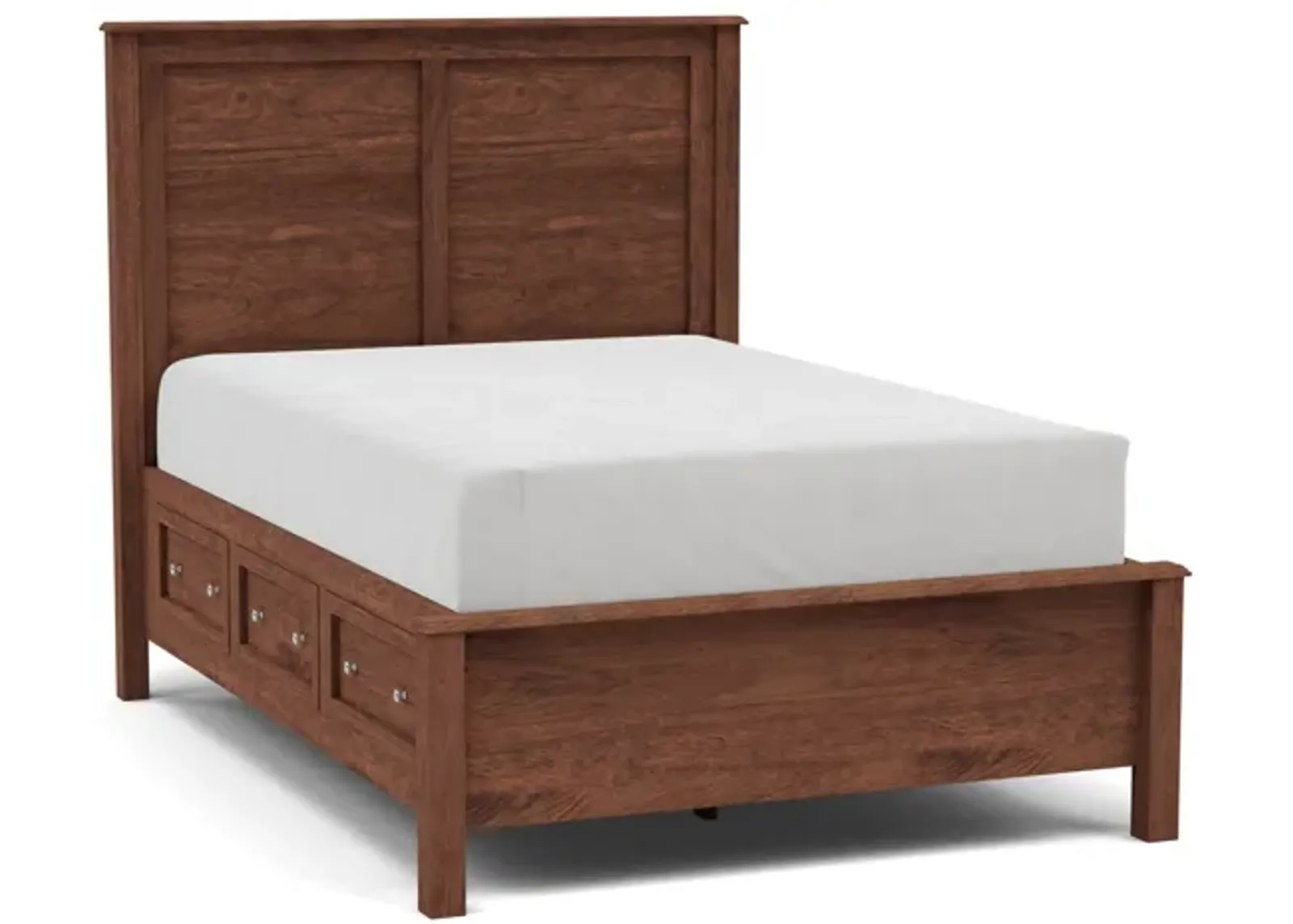 Witmer Taylor J Queen Storage Bed with 52" Headboard in Finish 23