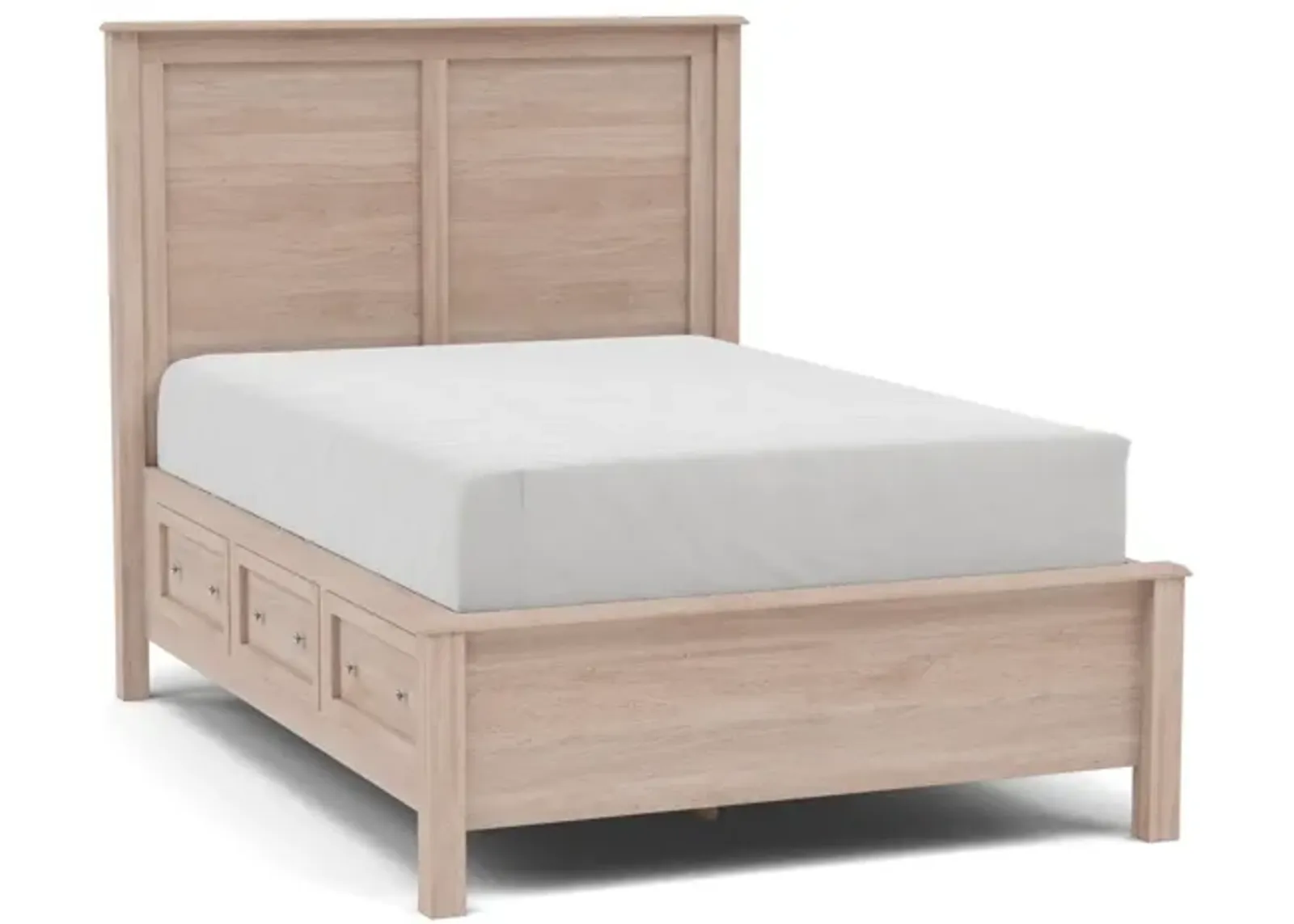 Witmer Taylor J Queen Storage Bed with 52" Headboard in Finish 39