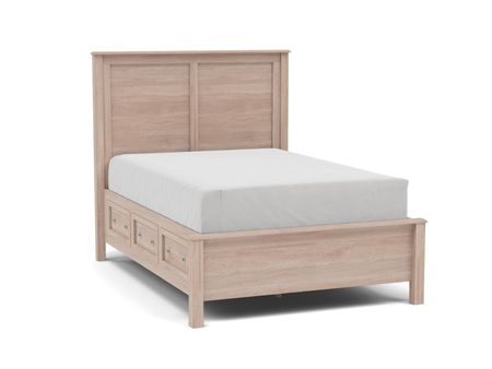 Witmer Taylor J Queen Storage Bed with 52" Headboard in Finish 39
