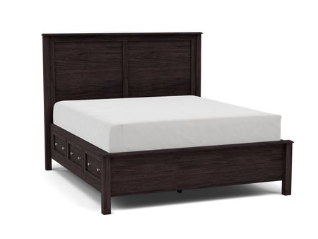 Witmer Taylor J King Storage Bed with 52" Headboard in Finish 19