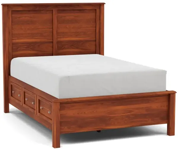 Witmer Taylor J Queen Storage Bed with 52" Headboard in Finish 80