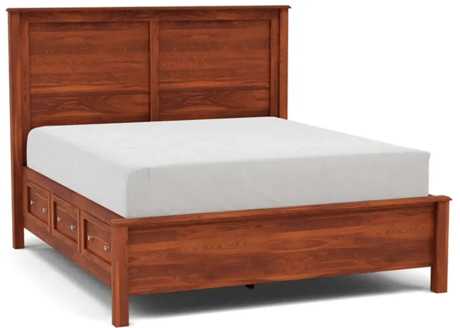 Witmer Taylor J King Storage Bed with 52" Headboard in Finish 80