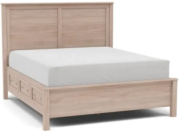 Witmer Taylor J King Storage Bed with 52" Headboard in Finish 39