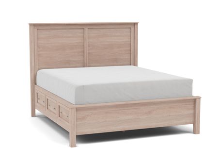 Witmer Taylor J King Storage Bed with 52" Headboard in Finish 39