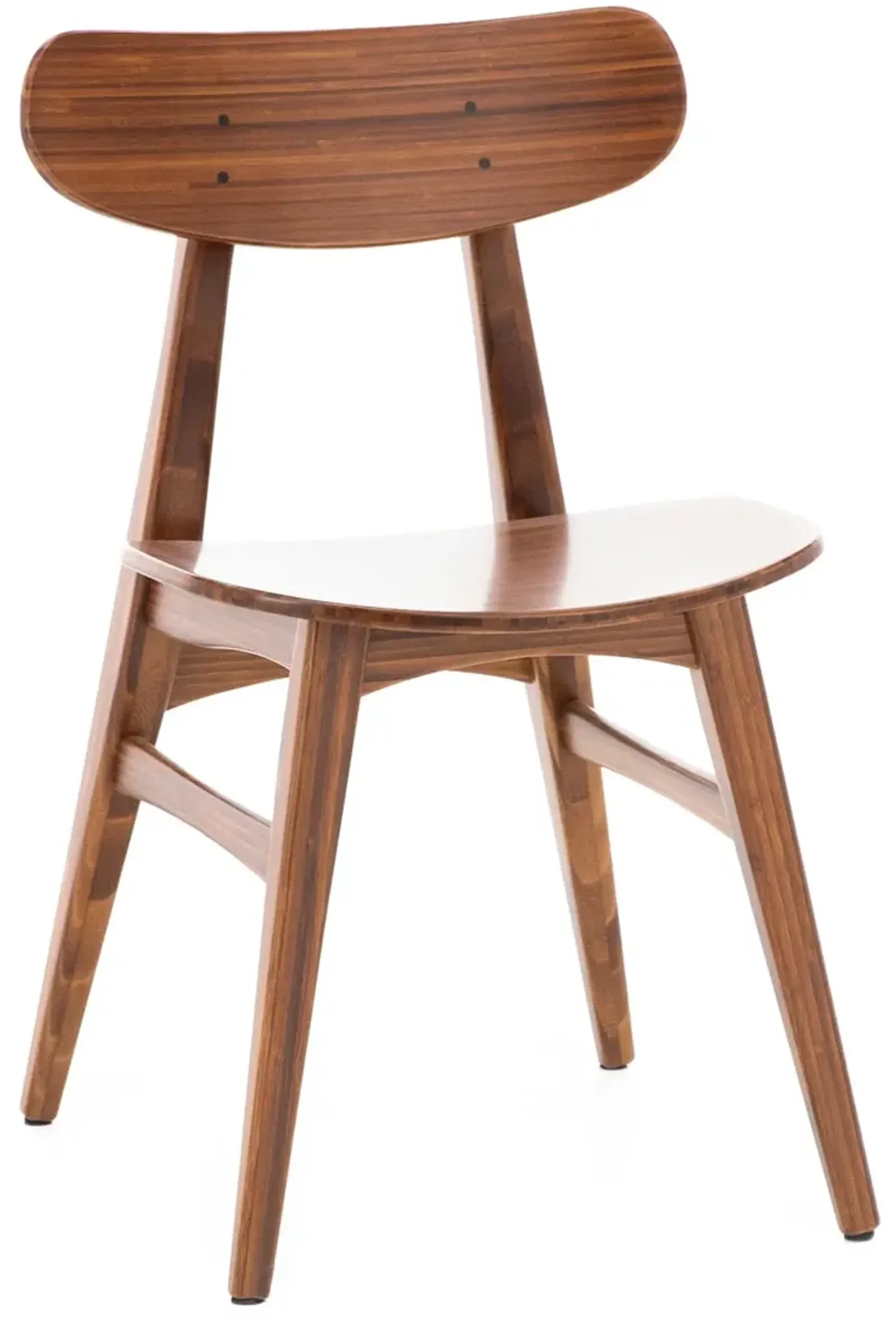 Bamboo Nala Side Chair With Wood Seat