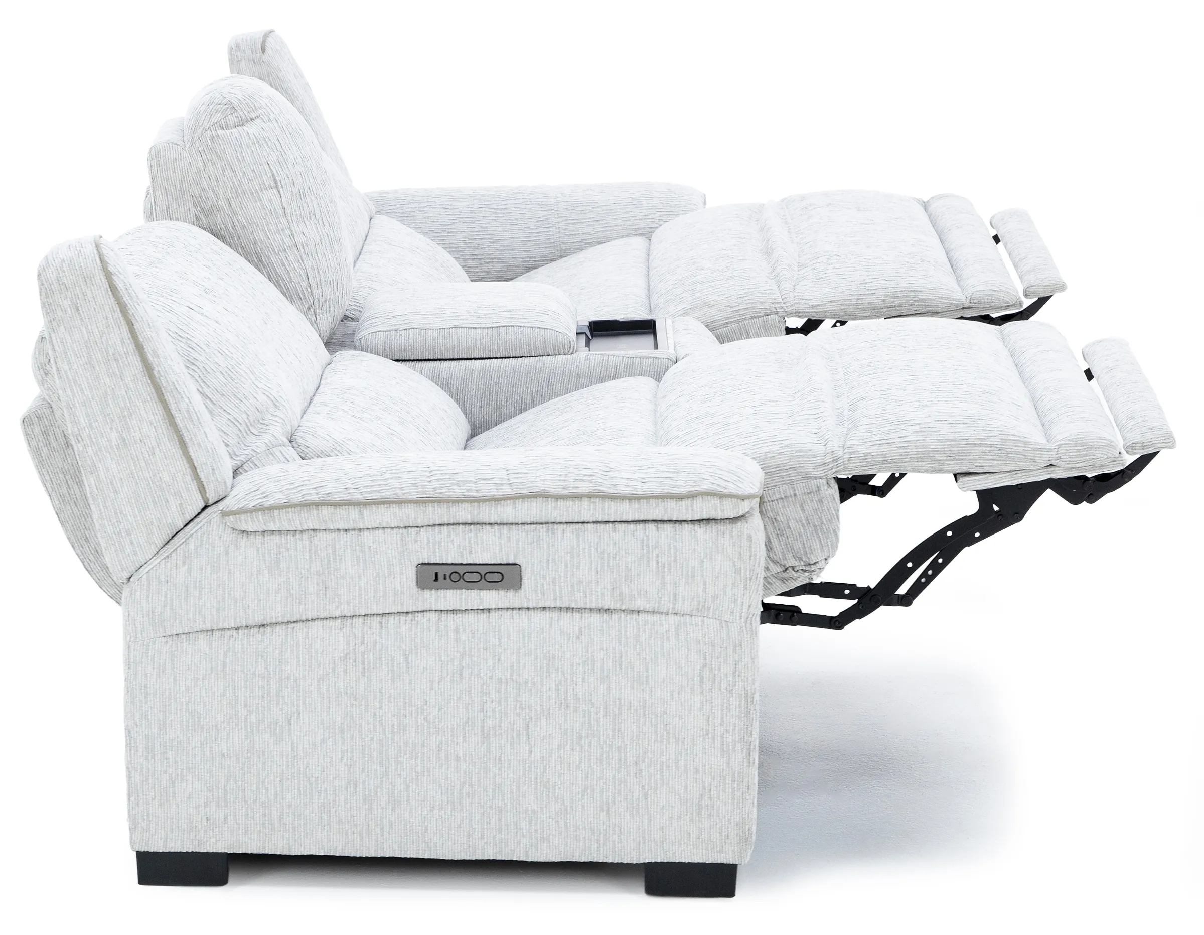 Jayden 3-Pc. Power Headrest Zero Gravity Reclining Console Loveseat