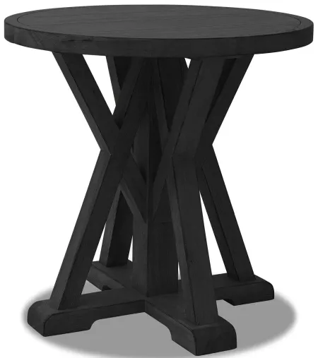 Traditions Blacksmith Round End Table