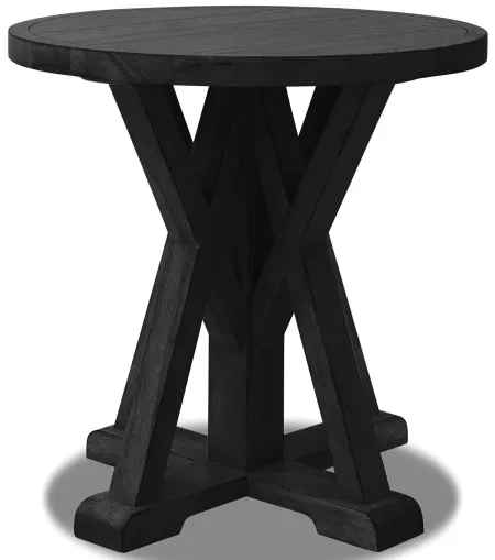 Traditions Blacksmith Round End Table