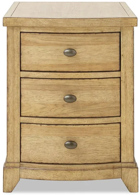 Traditions Hickory Drawer Chairside Chest