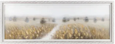 Golden Field Framed Canvas 64"W x 24"H