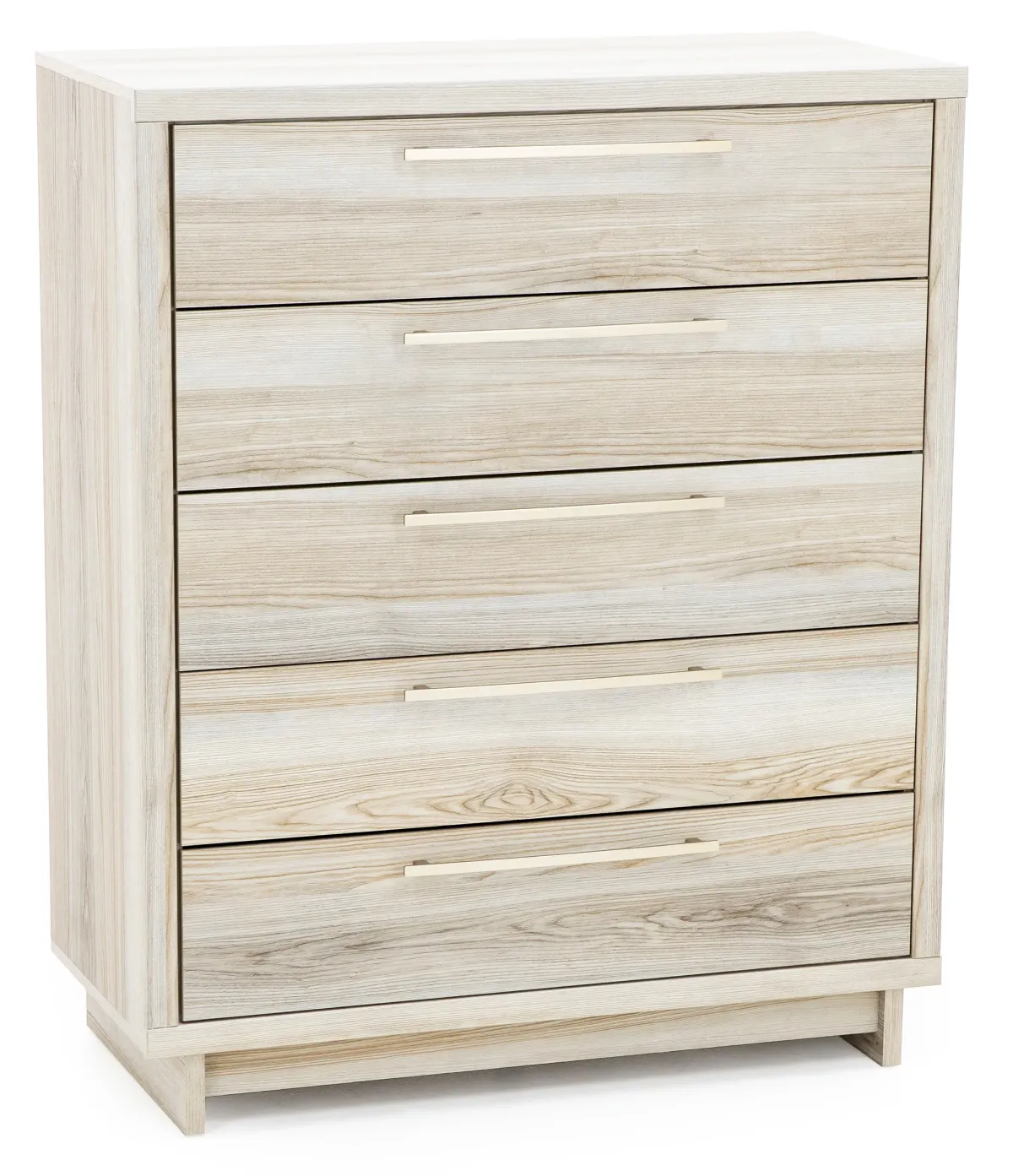 Dante Five Drawer Chest In Tan