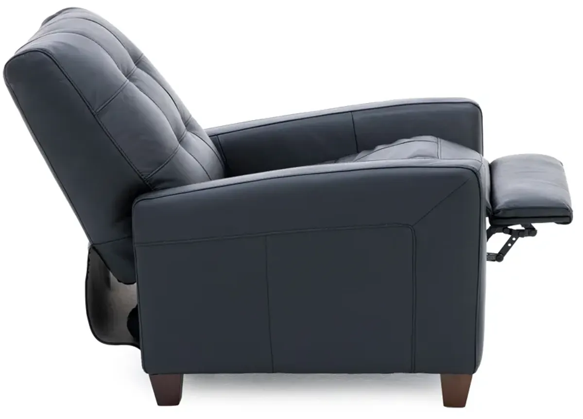 Hendrix Leather Push Back Recliner