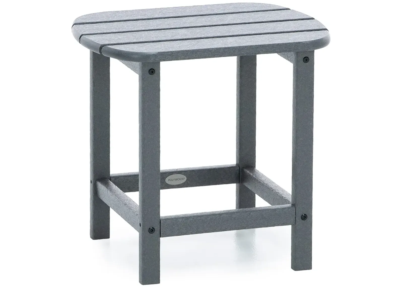 South Beach Slate Grey 18" Side Table