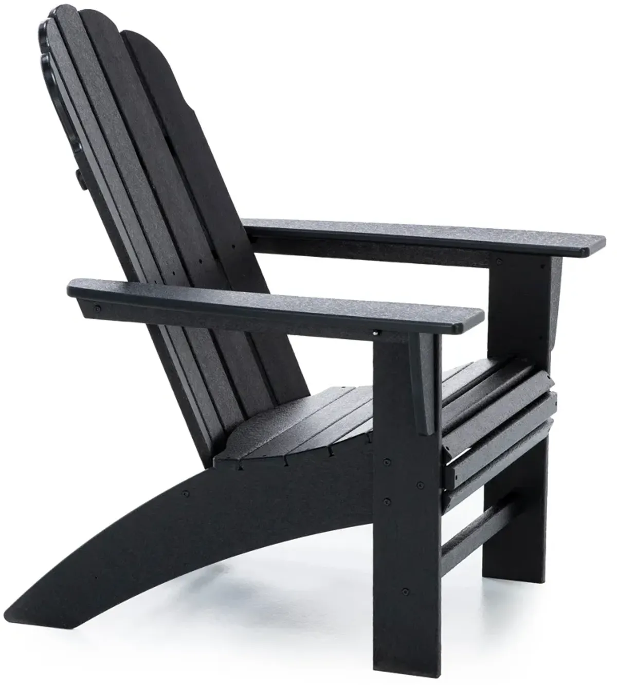 Black Vineyard Curveback Adirondack Chair