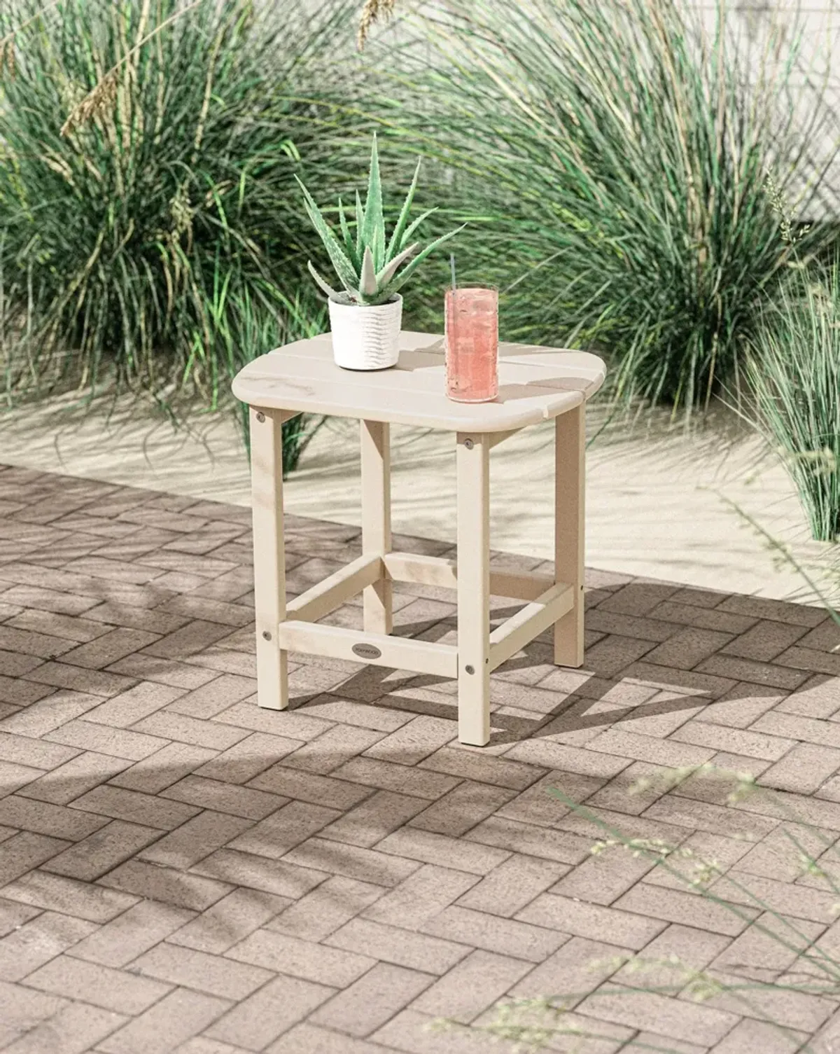 South Beach Sand 18" Side Table