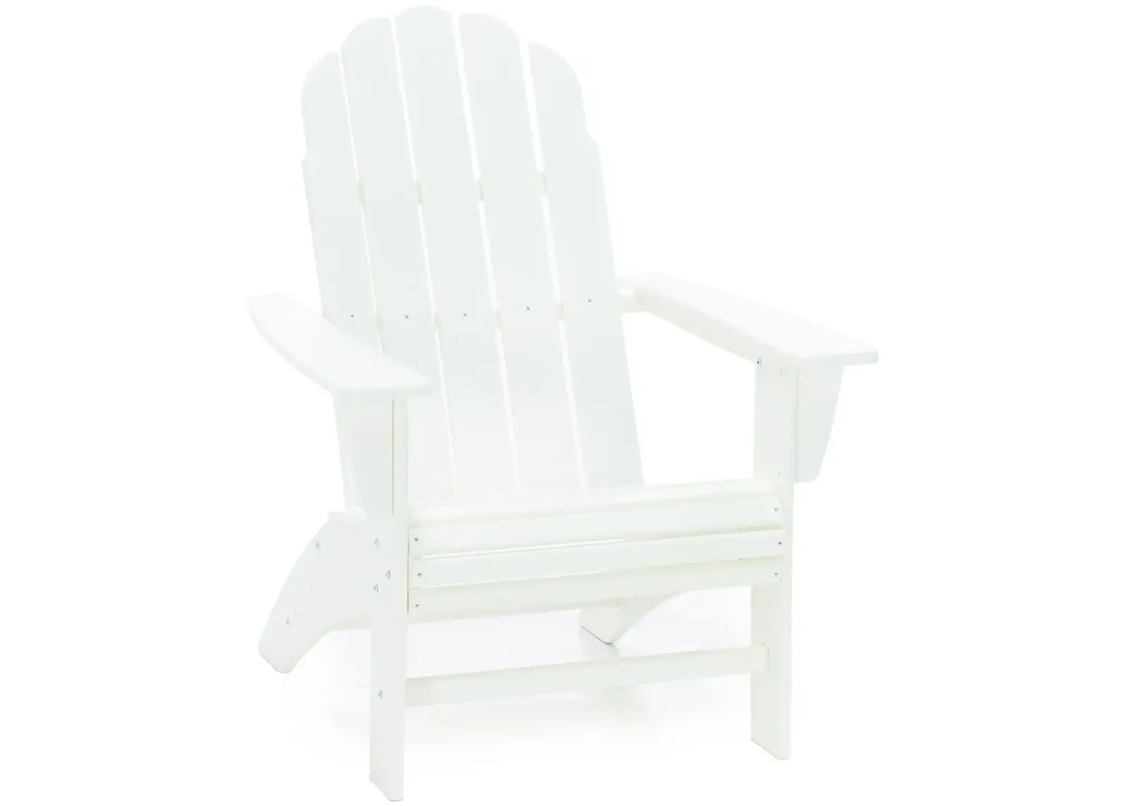 White Vineyard Curveback Adirondack Chair