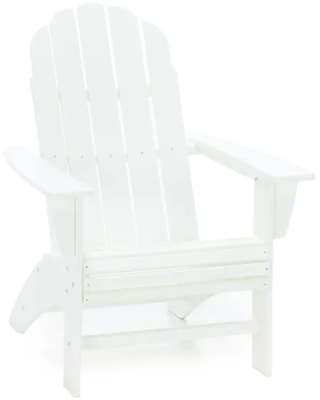 White Vineyard Curveback Adirondack Chair